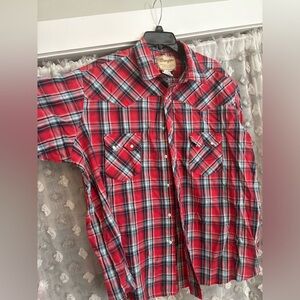 Vintage Wrangler pearl snap shirt